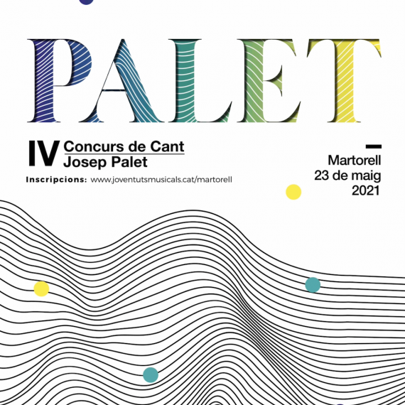 Cartell IV Concurs de Cant Josep Palet