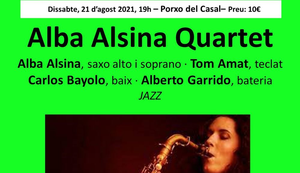 Cartell Alba Alsina Quartet